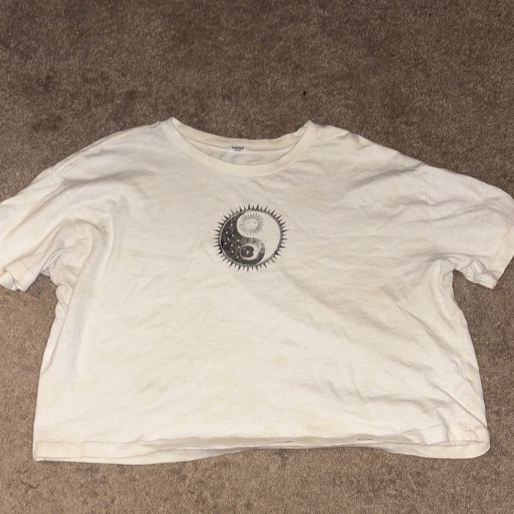 Garage Cream Vintage Graphic Tee
